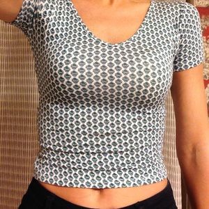 Map to Mars (Aeropostale) Crop Top