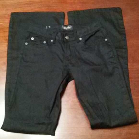 Reduced!!! Super cute black jeans size 1!!! - Picture 1 of 2