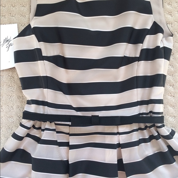 Taylor dress with belt - size 2 - Picture 3 of 4