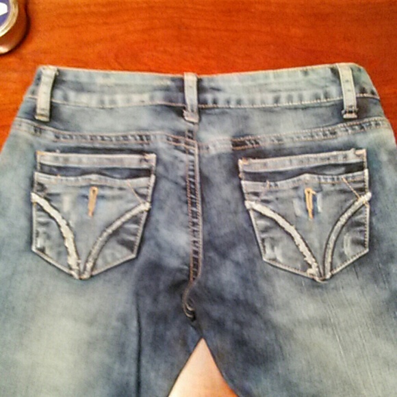 Puzzle washed look jeans size 5/6!!! - Picture 2 of 2