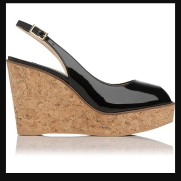 L.k. Bennett Rosie Patent Wedge