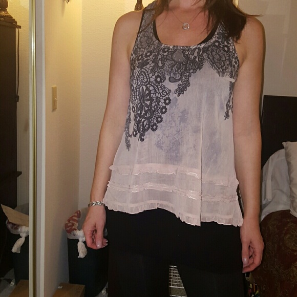 💝Host Pick 💝🍭 Fancy tank blouse