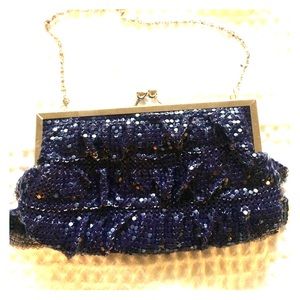 Dark purple vintage purse