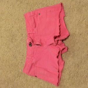 flirty pink shorts!