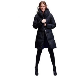 Cozy black down Michael Kors coat