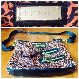Betsey Johnson Leopard Crossbody Bag