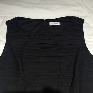 Calvin Klein little black dress.