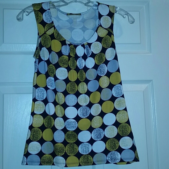 Polka dot Sleeveless top