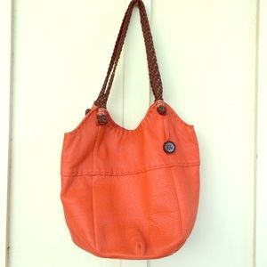 The Sak Orange Handbag