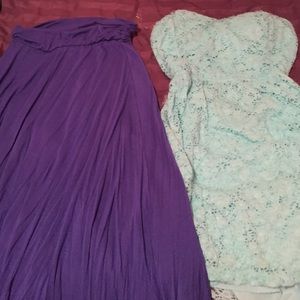 bundle skirt and dress
