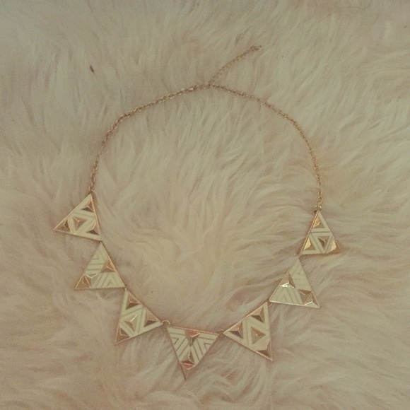 Geometric statement necklace - Picture 1 of 1