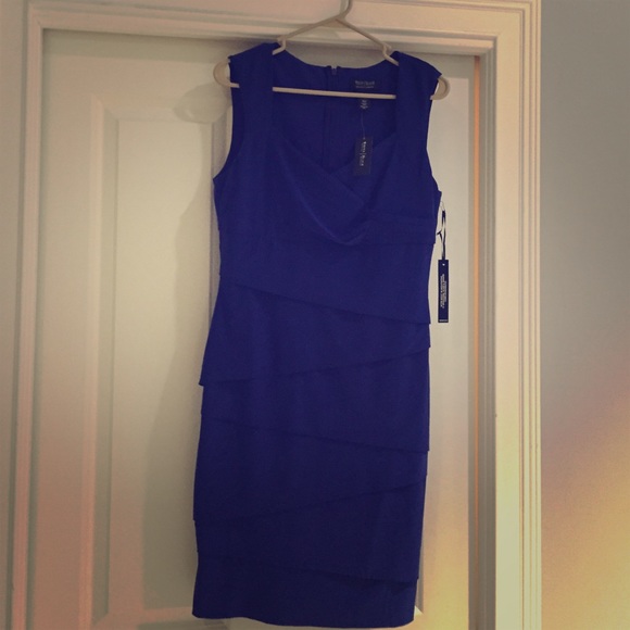 Never worn royal blue dress!