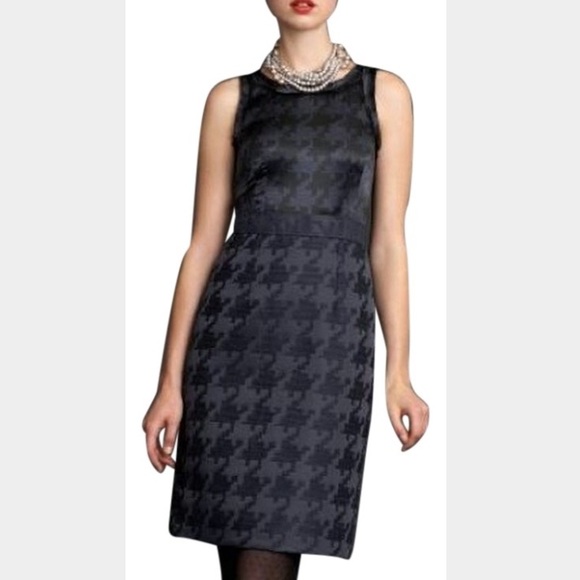 banana republic houndstooth dress