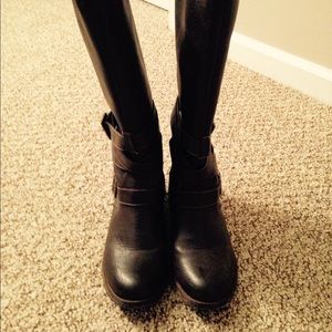 dark brown rocketdog boots