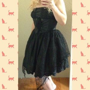 Black Lacy Dress