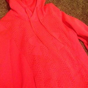 NEON UNDER ARMOUR COLDGEAR HOODIE