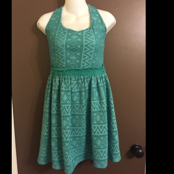 Teal Dress