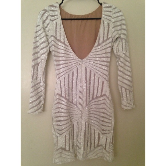 'Lola' sequin body con dress - Picture 2 of 4