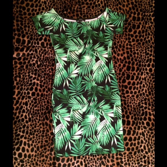 Forever21 leaf dress