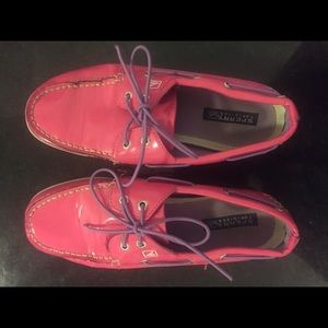 Sperry Top-Sider pink boat shoes