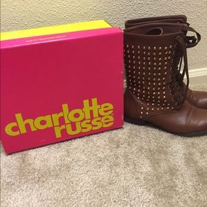 Charlotte Russe combat boots