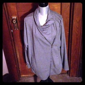 NWOT Lane Bryant Gray Jacket