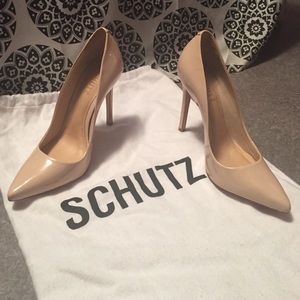SCHUTZ Nude Heels