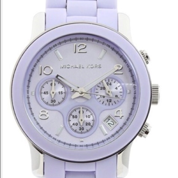 Purple Michael Kors watch - Picture 2 of 4