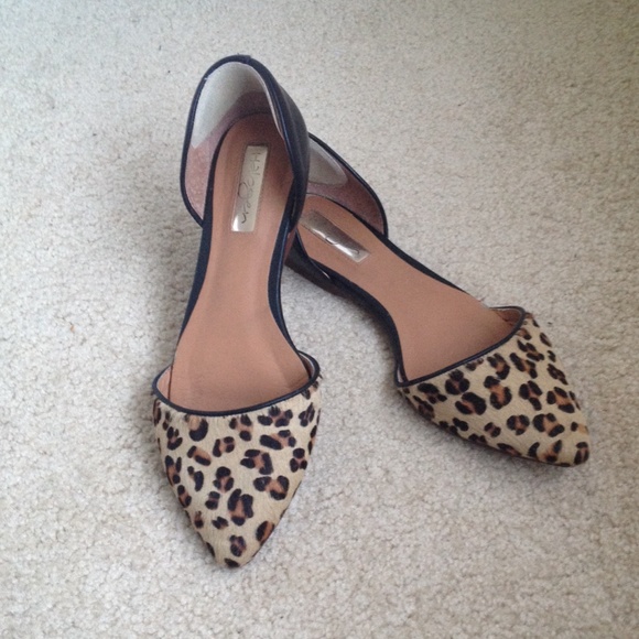 Cheetah print flats