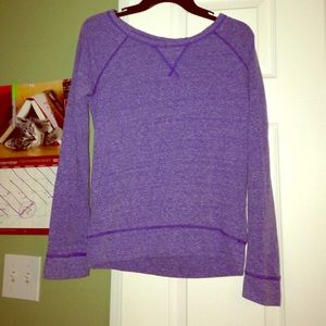 Blue hoodless long sleeve