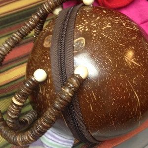 Coconut purse & coin purse