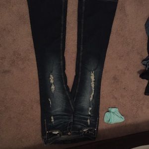 Rue21 jeans no stains or rips other than design