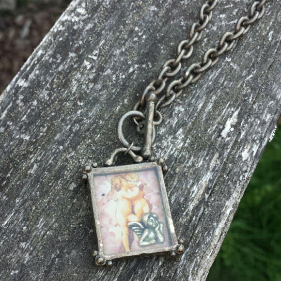 Cherub necklace