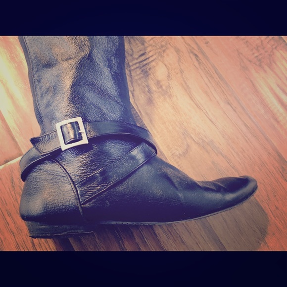 Chinese Laundry black knee high boots