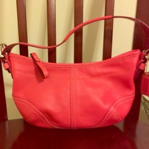Small coach handbag! Beautiful and bright