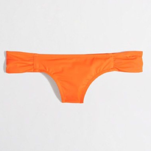 💋DONATED💋J Crew Orange Bikini Top & Bottom - Picture 3 of 3