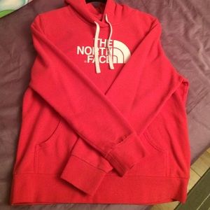 North Face Women's Dome Hoodie in Pink