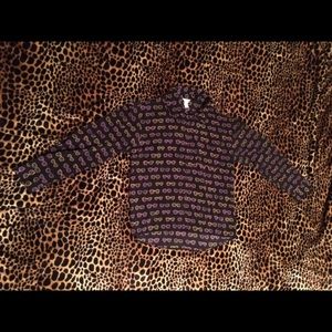 Forever21 blouse with sunglasses print