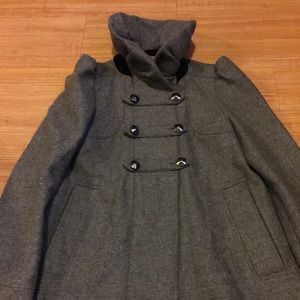 Gray French Connection Coat. Size Small 0