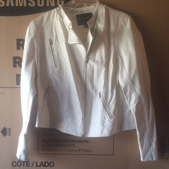 Forever 21 faux leather MOTO jacket 1x