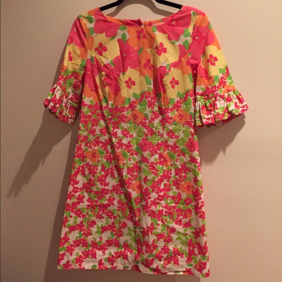REDUCED PRICE! Lilly Pulitzer floral fitted dress