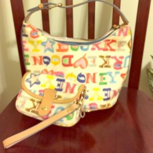 Dooney & Bourke handbag and wristlet