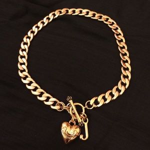 Juicy Couture Gold Heart Necklace