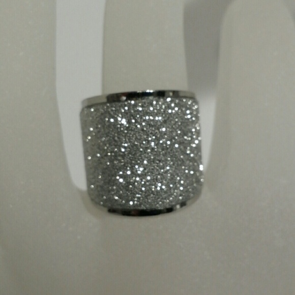 Silver Sandblasted Ring