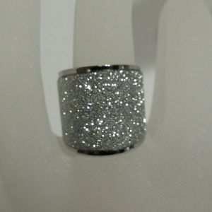 Silver Sandblasted Ring
