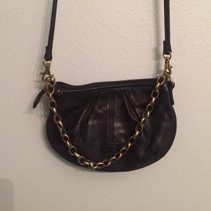 Black Fossil crossbody bag