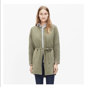 Madewell Stitch-edge Duster Jacket - Small - NWT