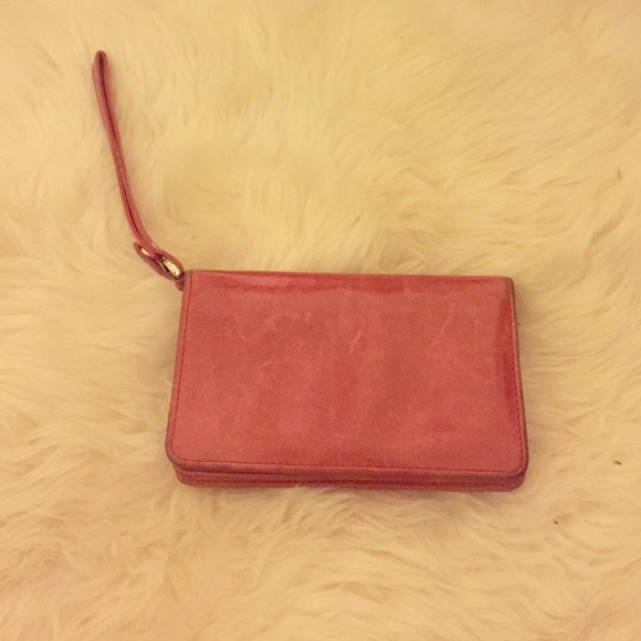 Pink HOBO wristlet/ wallet