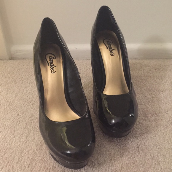 Black High Heels by Candie's - Never Worn!