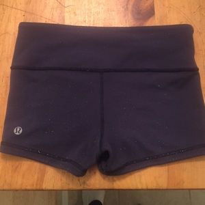 Lululemon reversible shorts.
